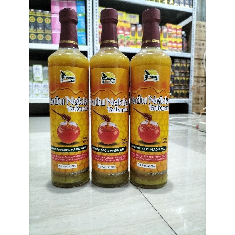 

madu nektar Kaliandra 850gr 100% jaminan madu asli