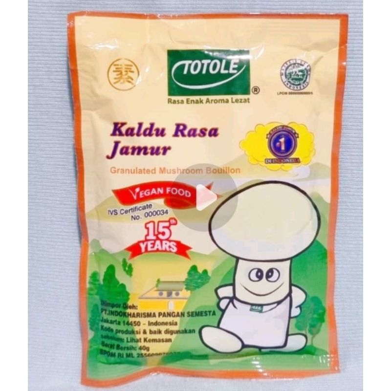 

kaldu jamur totole 40gr dan 80gr