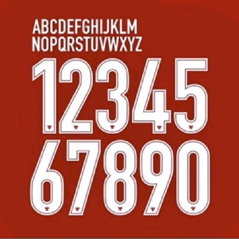 Nameset Jersey Timnas Indonesia 2020