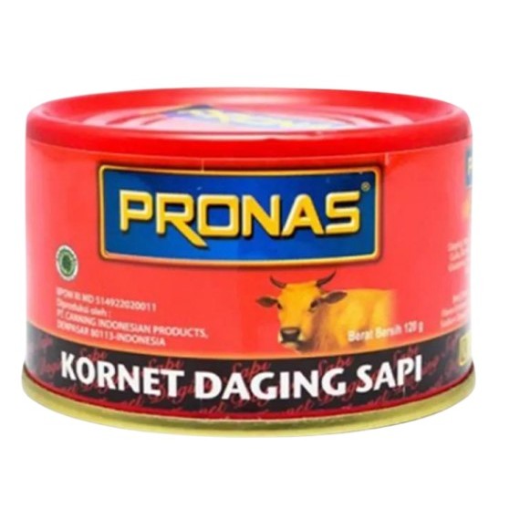 

Pronas Kornet Daging Sapi Kaleng 120gr