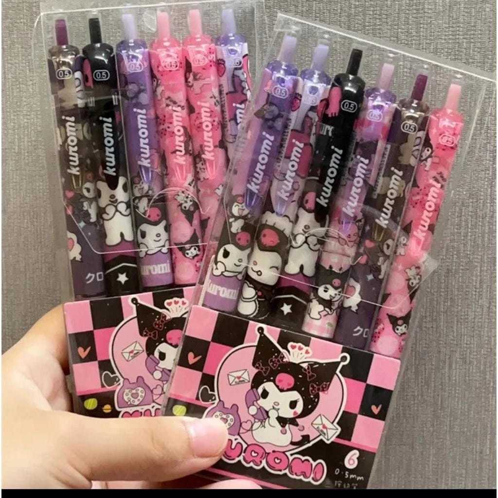 

[FAFAFA] Bolpen Cetekan Set 6 in 1 + Kotak