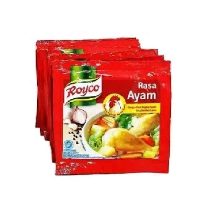 

Royco Penyedap Rasa Ayam 8gr 1 renceng isi 12