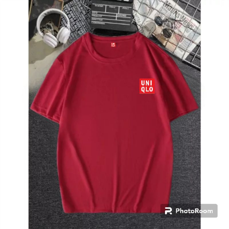 baju kaos pria lengan pendek polos