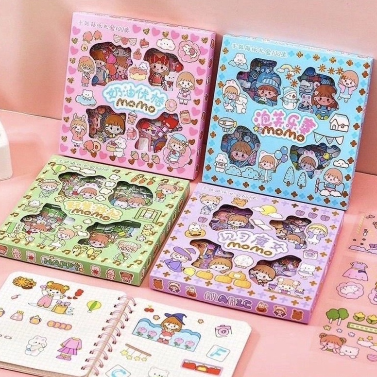 

STICKER MOMO STIKER ANAK WATERPROOF STICKER ANAK KOLEKSI TEMPEL Berkualitas