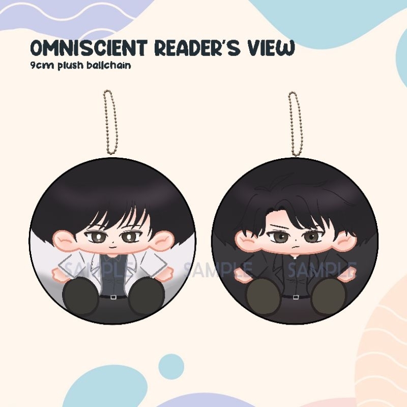 Plush Keychain - Omniscient Reader Viewpoint(ORV Dokja & Joonghyuk)