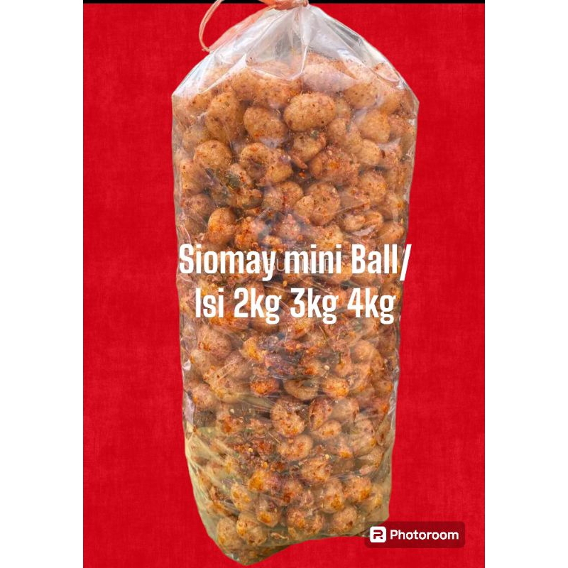 

Siomay Kering Siomay Mini Pedas daun jeruk perball isi 2kg 3kg 4kg