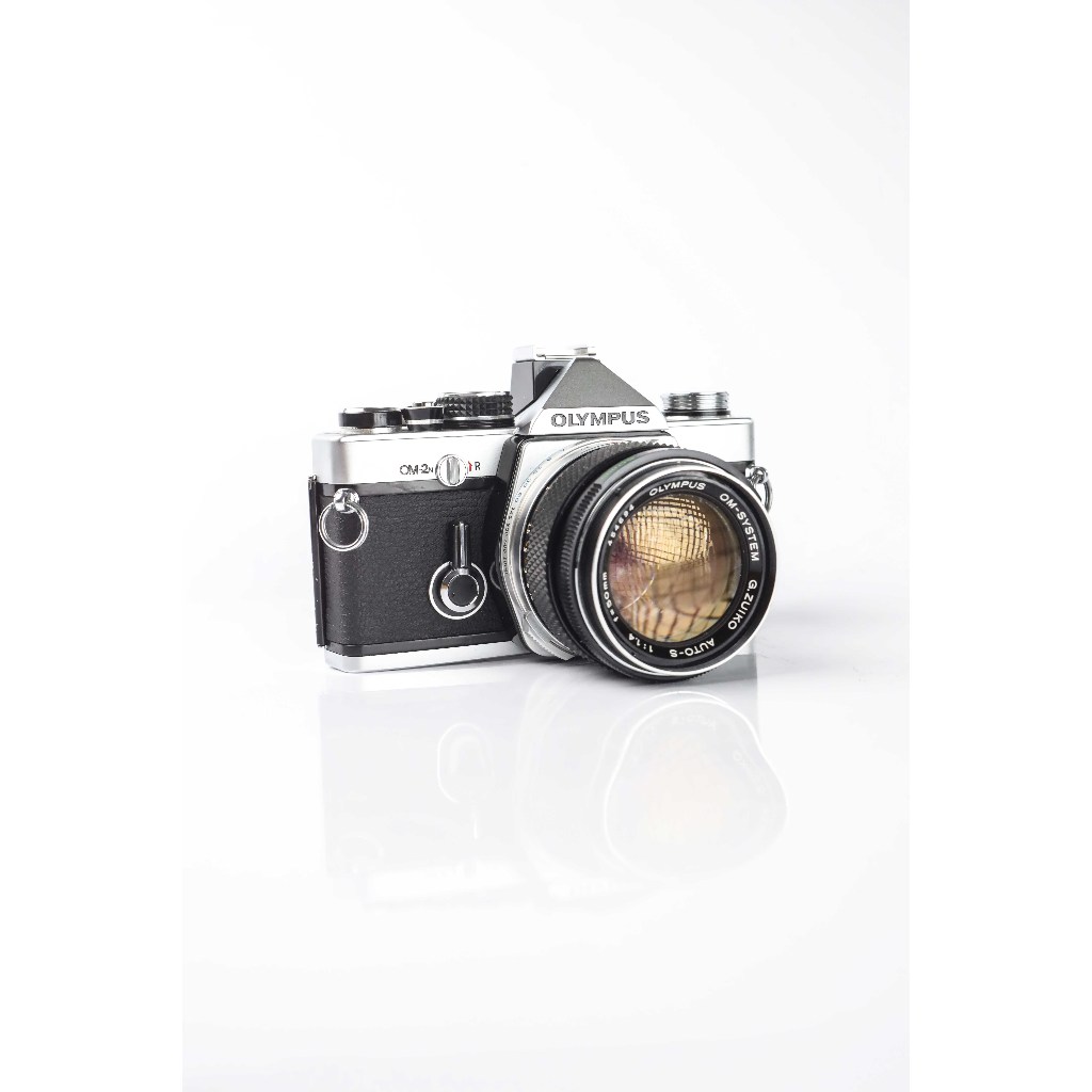 Kamera Analog Olympus OM-2N OM2 kit 50mm f1.4 Zuiko Super Mulus