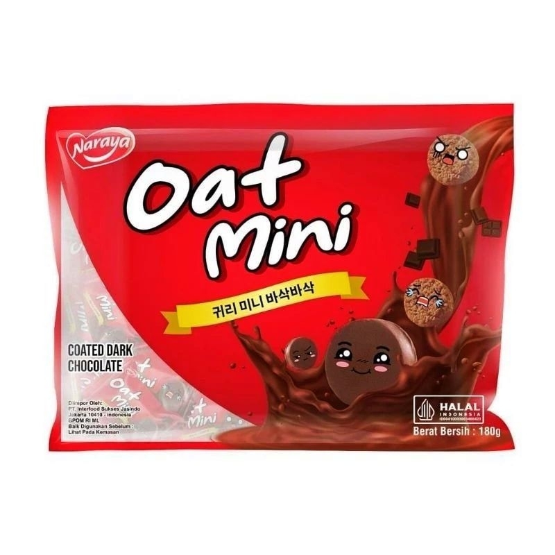 

naraya OAT MINI isi 20 pcs 180 gram