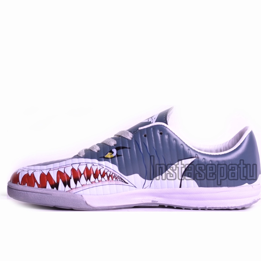 Star Seller Sepatu Futsal Ortuseight Catalyst Requin Grey I Ortus Hiu