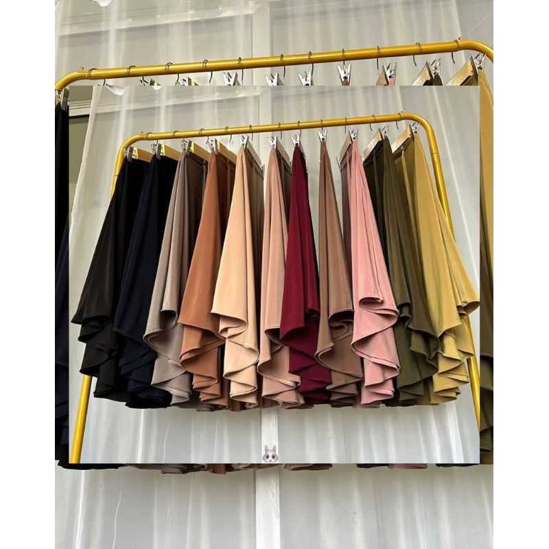 [ BERGO TALI ] hijab bergo wanita polos koleksi hijab polos murah hijab murah Grosir narabellsgiftsh