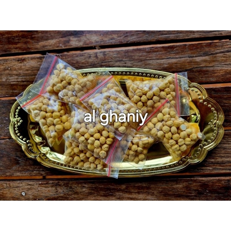 

Kacang Arab Chickpeas Kemasan Gram Oleh-oleh Haji Umroh | Kacang Arab Kemasan Klip 10,15,20 Gram