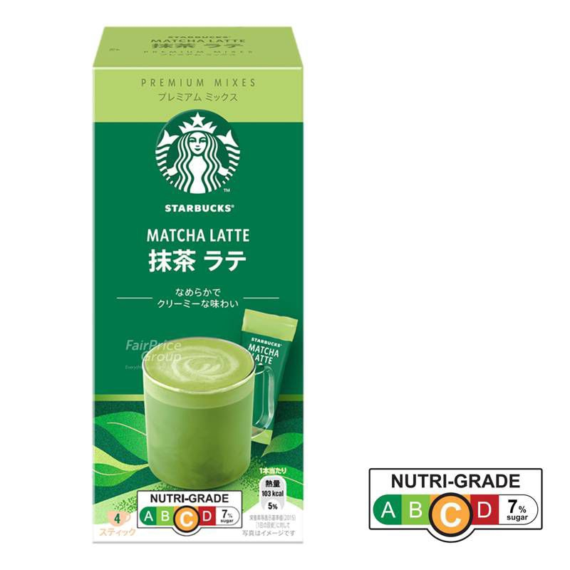 

BARU! Starbucks Premium Mixes - Matcha Latte4 per pack