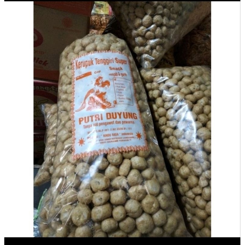 

KERUPUK TENGIRI ISI 500 G LOKAL CIREBON