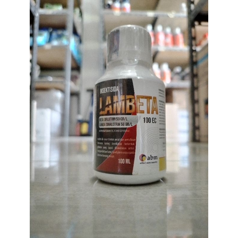 Insektisida Lambeta 100EC 100ml kendalikan orong-orong dan ulat pada tanaman