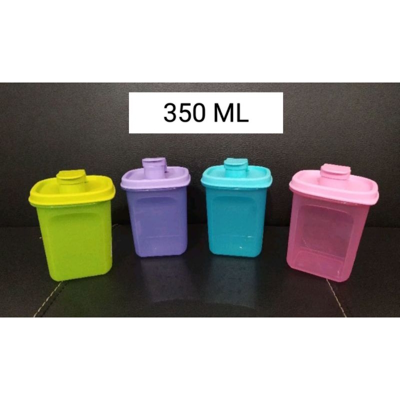 Botol kecap, saos, madu mini .slimline tupperware  350 ml eceran ( 1 pcs)