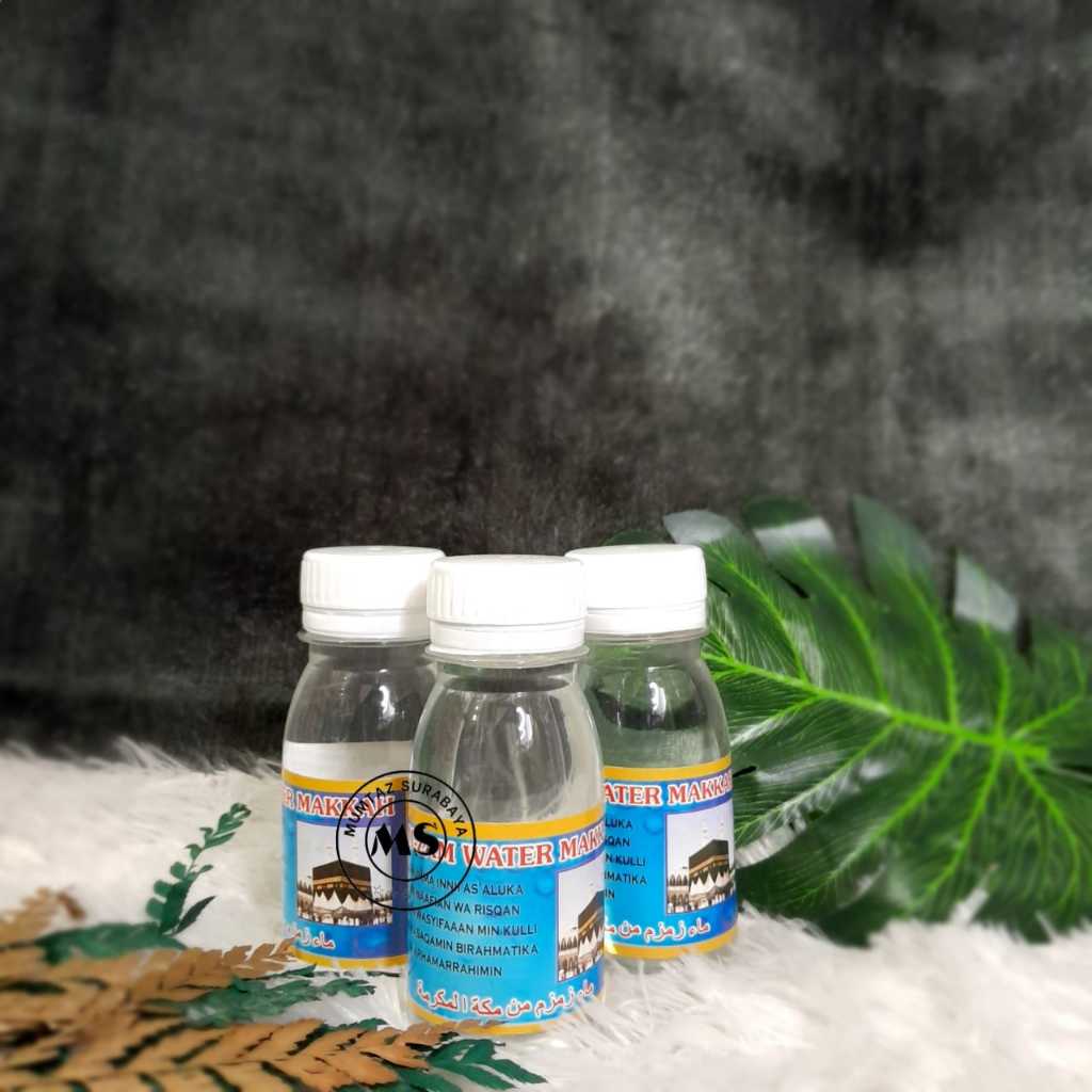 

ASLI Air Zam zam 80ml dalam Botol Cocok Untuk Oleh-oleh Haji & Umroh