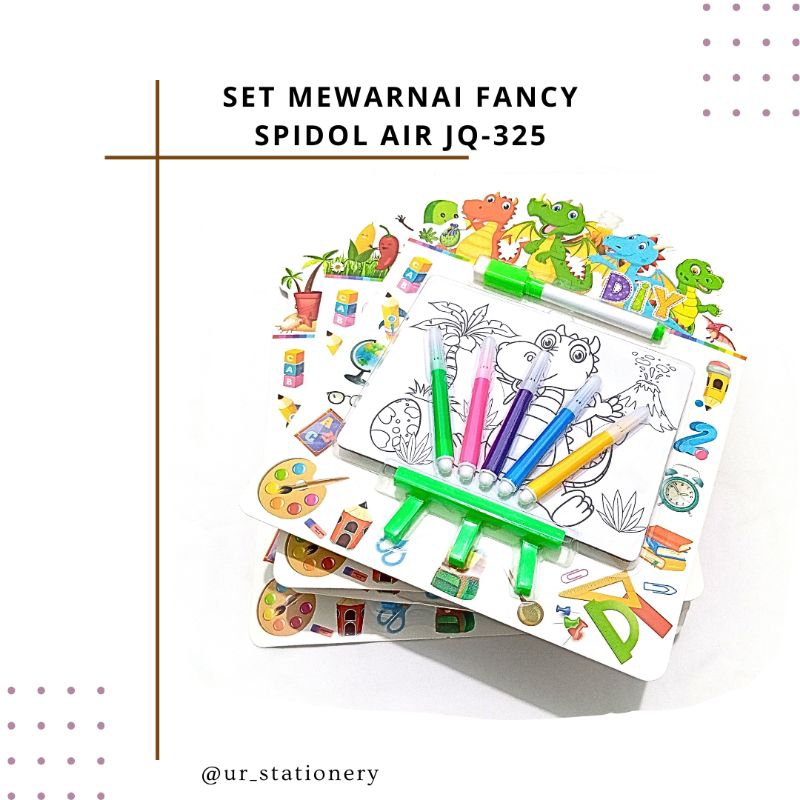 

SET MEWARNAI FANCY DISNEY SPIDOL AIR JQ-325