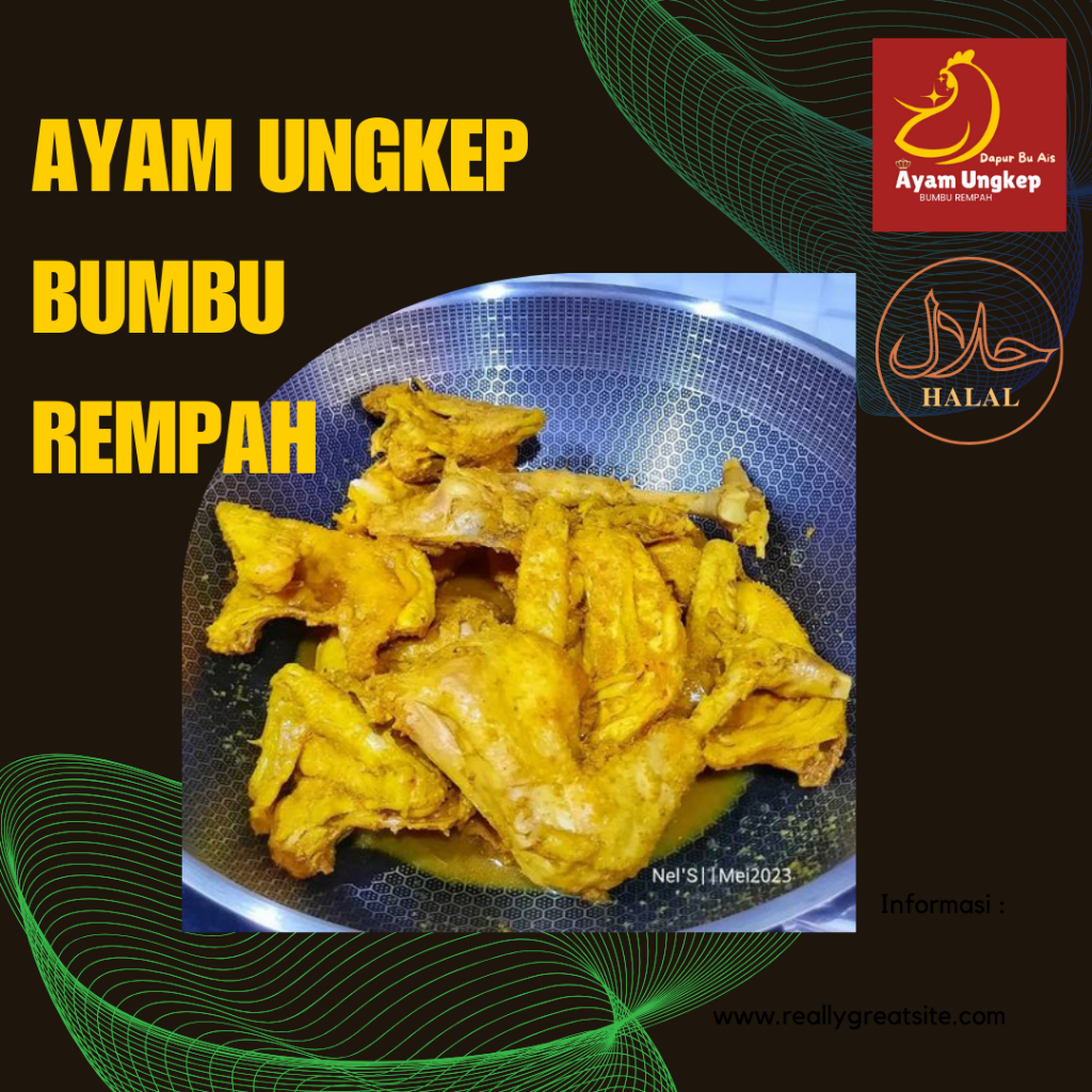 

AYAM GORENG UNGKEP FROZEN BUMBU KUNING SERUNDENG PRESTO VAKUM LENGKUAS REMPAH UNGKEB TG SAMBEL HALAL