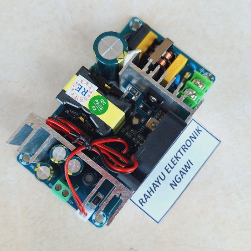 Acmatic Module 24V 8A 200W With FAN Power Supply Modul Board Switching AC 110V 220V to DC24V 8A