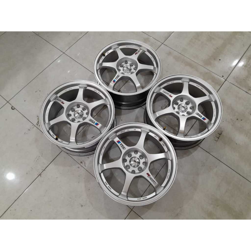 VELG MOBIL SECOND SSR RING 17x7,5 PCD 4x100-4x114,3 JAZZ YARIS AGYA MOBILIO