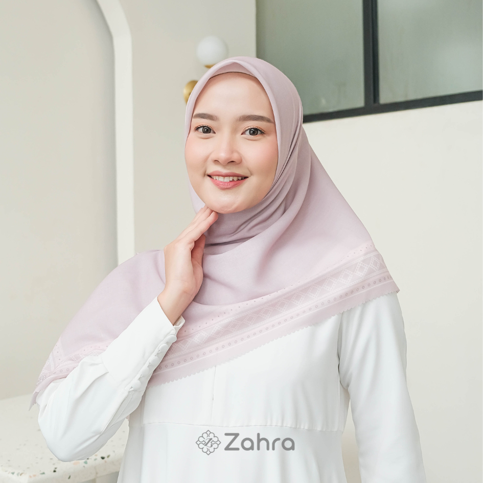 Mudassir Scarf / Hijab Segi Empat / Scarf Motif / HIjab Voal / Scarf Pattern / Hijab Voal Segi Empat