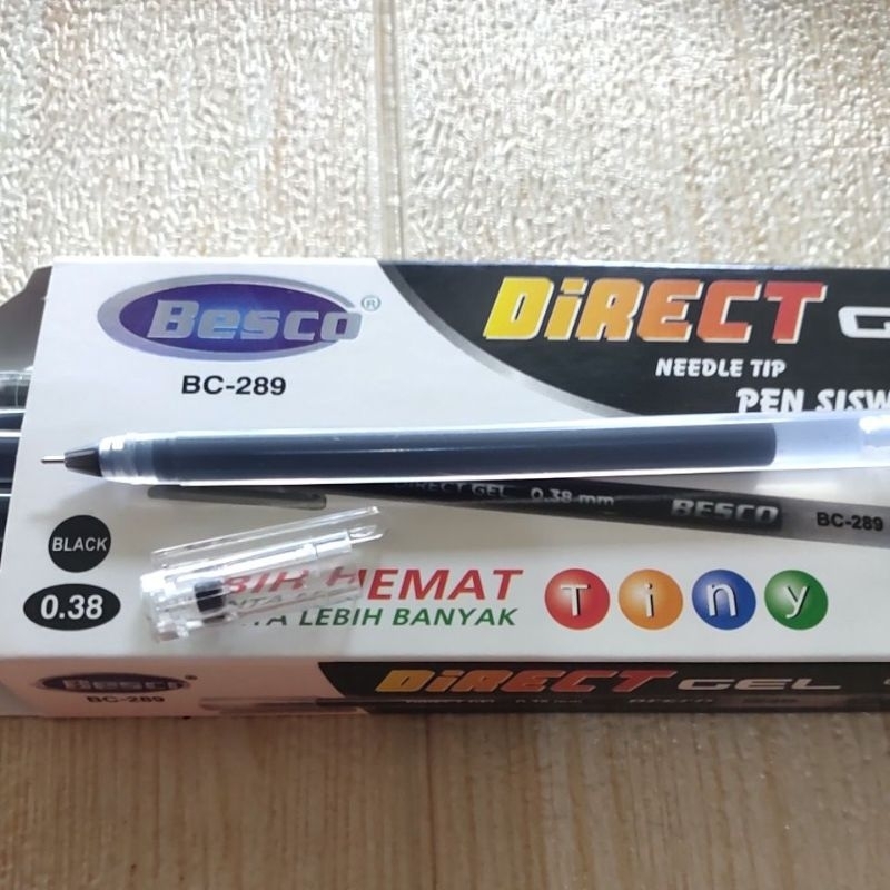 

Pulpen/Pena Gel Mata Jarum 0,38mm Harga per pcs