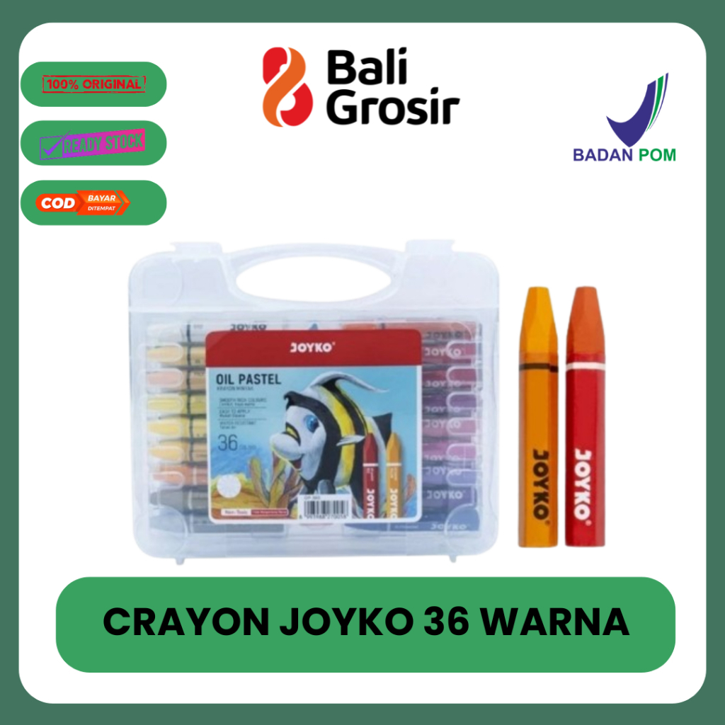 

BALI GROSIR - CRAYON JOYKO 36 WARNA
