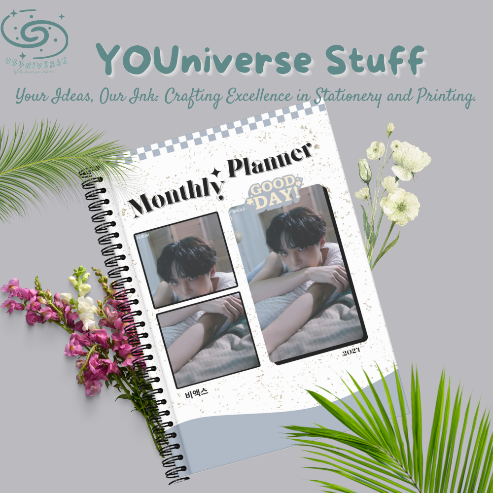 

CIX "0 or 1" Monthly Planner Murah/A5 KPOP Planner/Jurnal Book