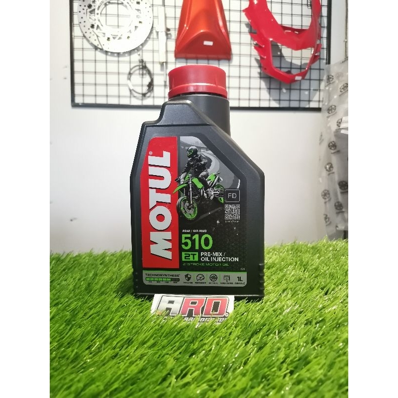 Oli Motul 510 2tak oli samping