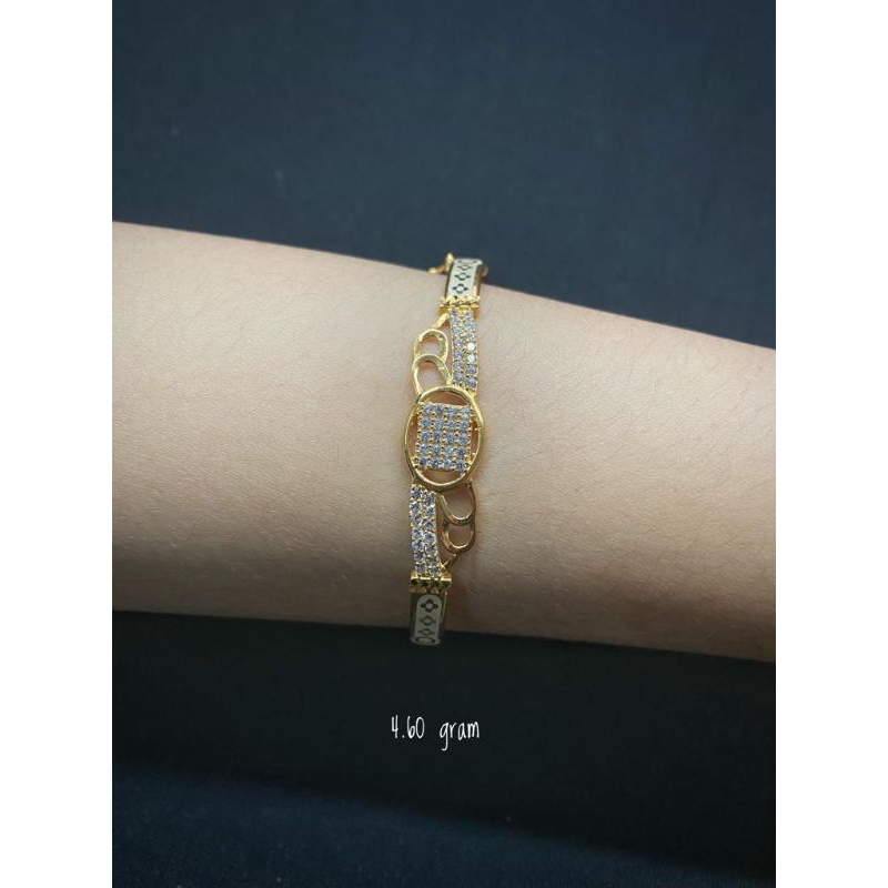 Gelang banggel/gelang perak 925/gelang wanita asli perak/gelang perak wanita