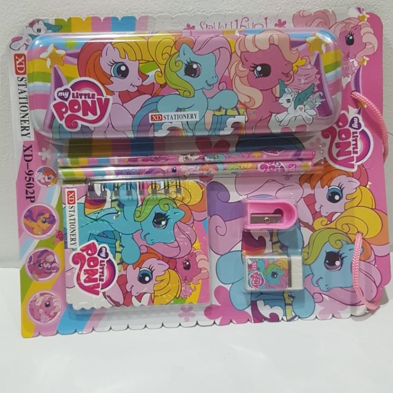 

Study set / Paket Alat Tulis Set Little Pony XD-9502