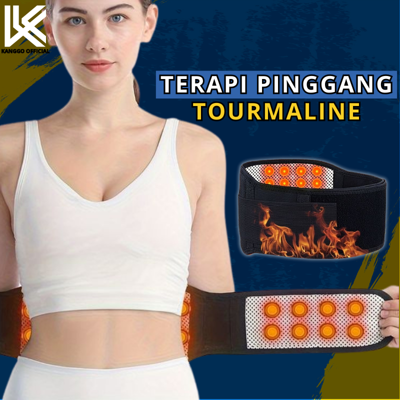 KUEGO korset magnetik terapi pinggang-sabuk terapi pinggang-korset lumbar saraf kejepit Pinggang