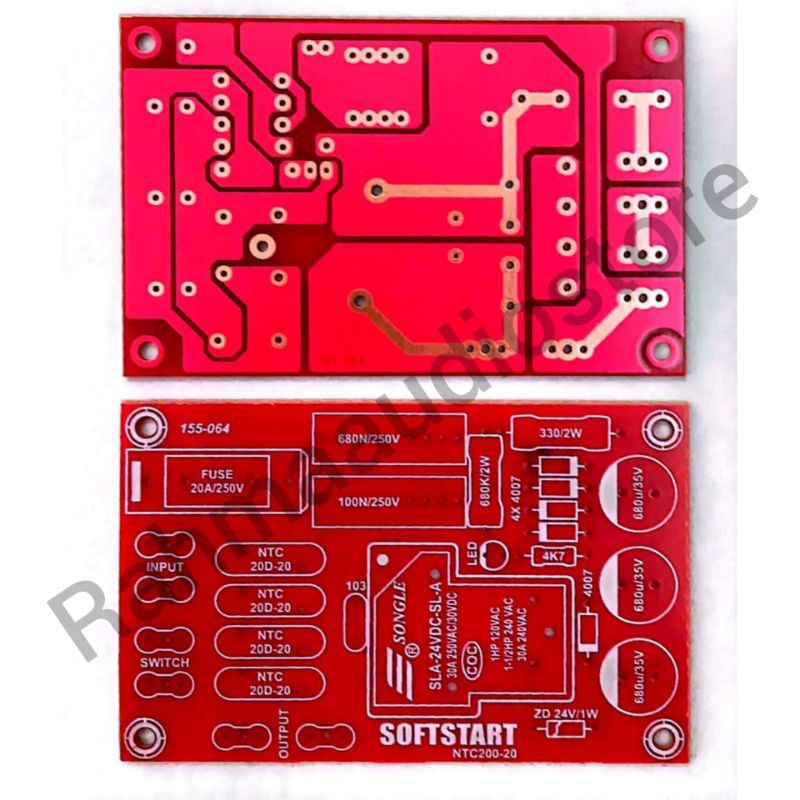 PCB SOFTSTART NTC 20D - 20