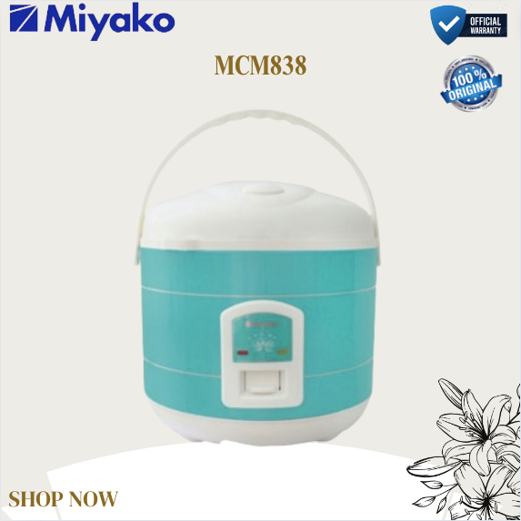 MIYAKO MAGIC COM  3IN1 MCM838 2.2L/MCM-838/MCM 838/MCM-838/MCM 838/MIYAKO ORIGINAL BERGARANSI RESMI