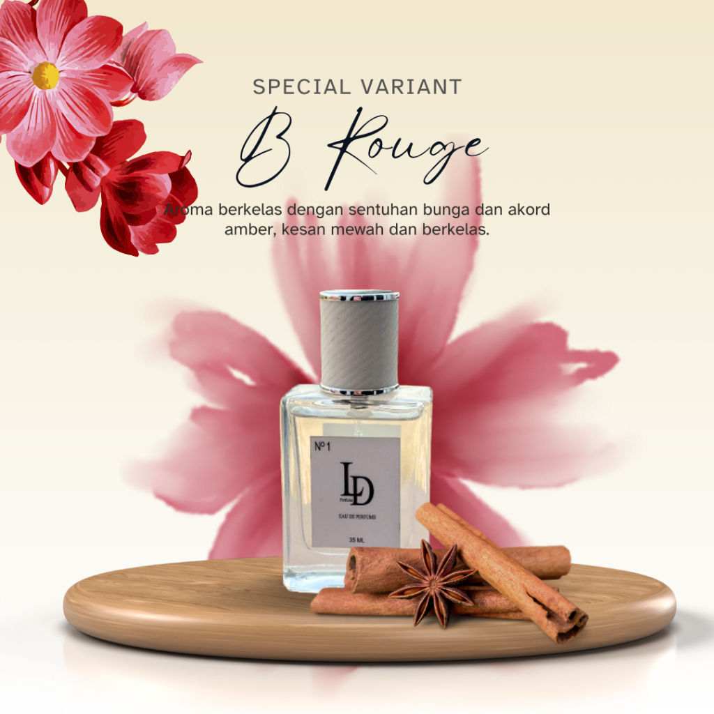 Parfum Premium LD Perfume 07 B Rouge Inspired Perfume 35ml | Parfum Wanita Awet Seharian