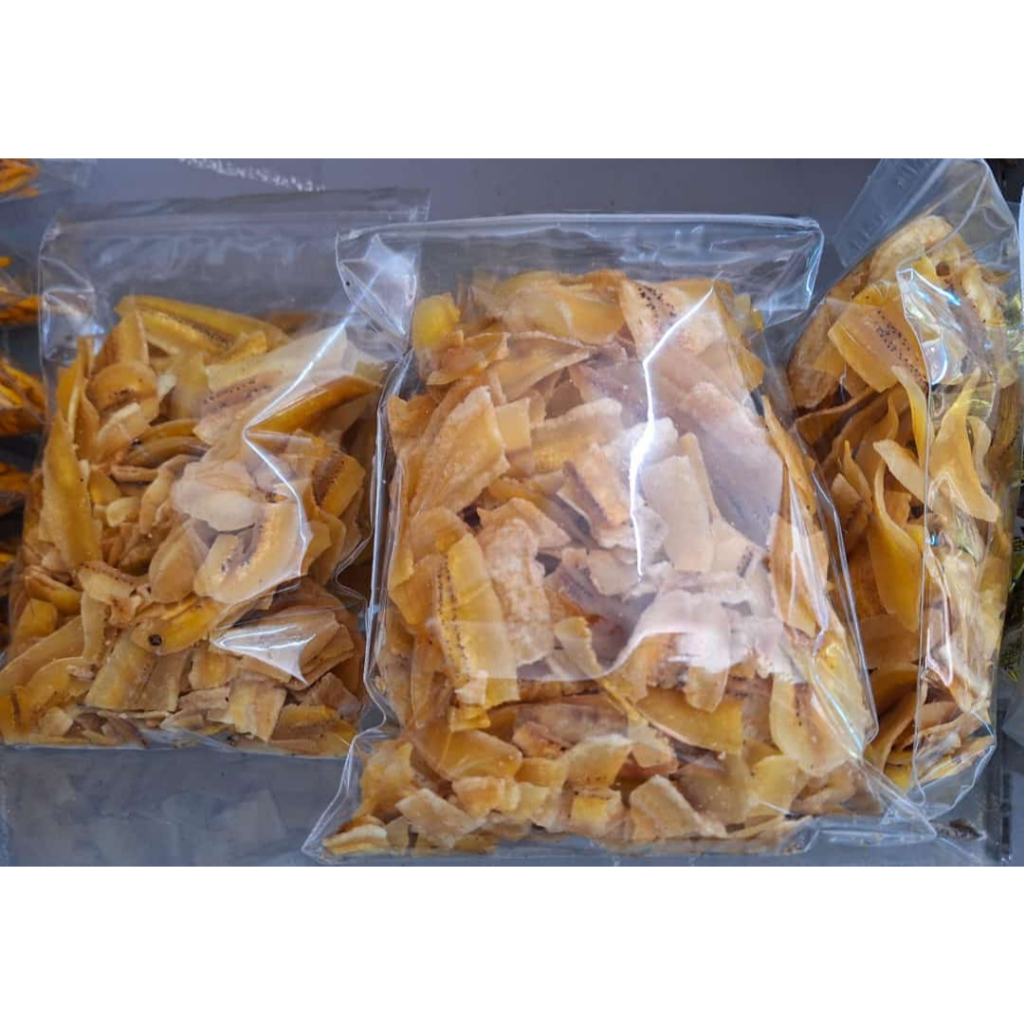 

Keripik Pisang Kepok berat 250gr