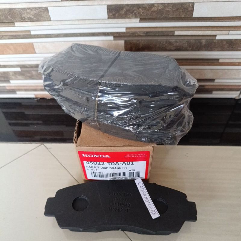 KAMPAS REM DEPAN CRV GEN3 GEN4 45022-T0A-A01(1 SET 4 PCS)