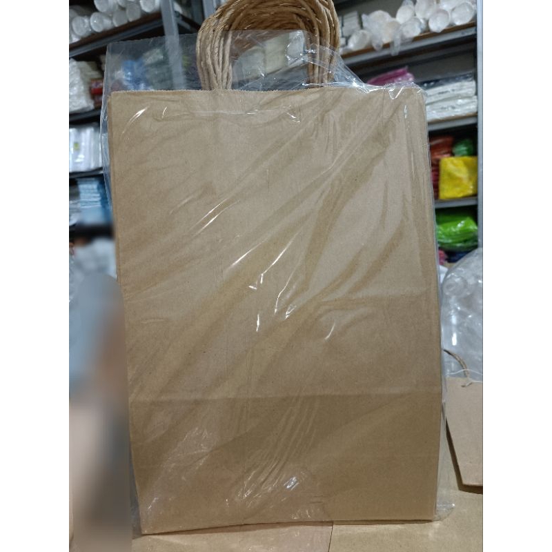 

paper bag/tas paper coklat 28×40 isi12pc