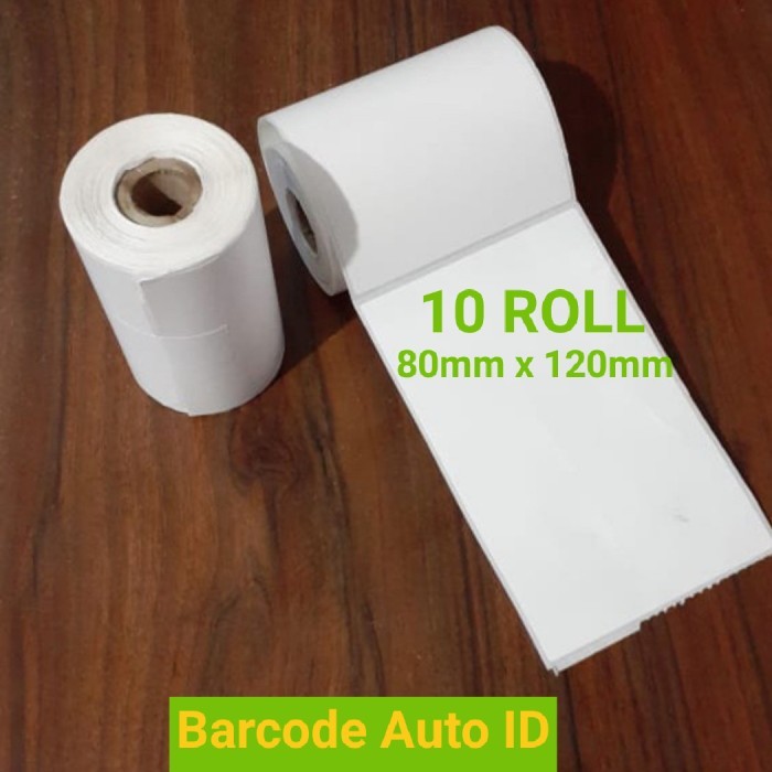 

LABEL STICKER THERMAL 80X120 u/ PANDA PRJ-80BL PRINTER BLUETOOTH MOBIL