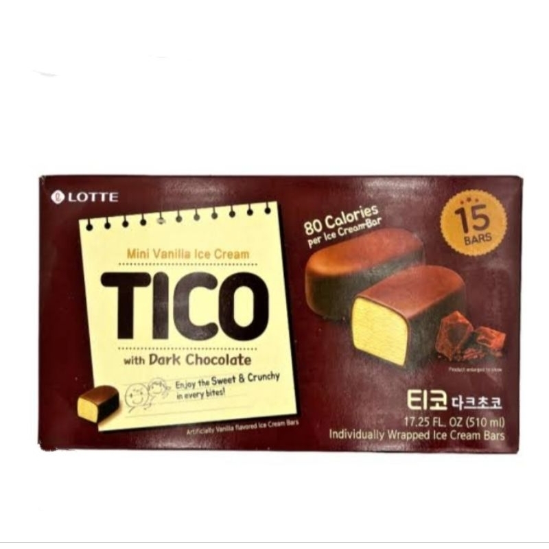

lotte tico dark choco 510ml khusus kurir instan