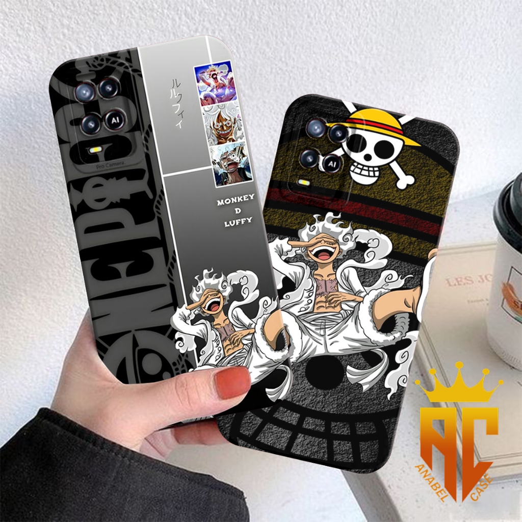 CASE OPPO A54/ OPPO A55 Motif GEAR5 ONE PIECE ANIME JEPANG - Case Oppo - Case anime - case kekinian 