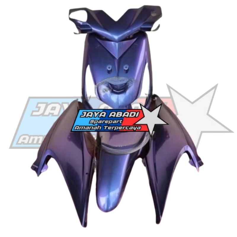 Full set body halus beat karbu warna ungu bunglon lembayung body custom repaint
