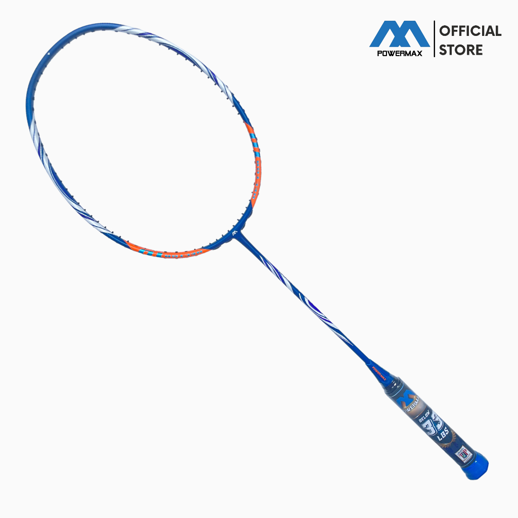POWER MAX Raket Badminton Hector 10 Original | Frame Raket Bulu Tangkis Premium Anti Patah Build In 