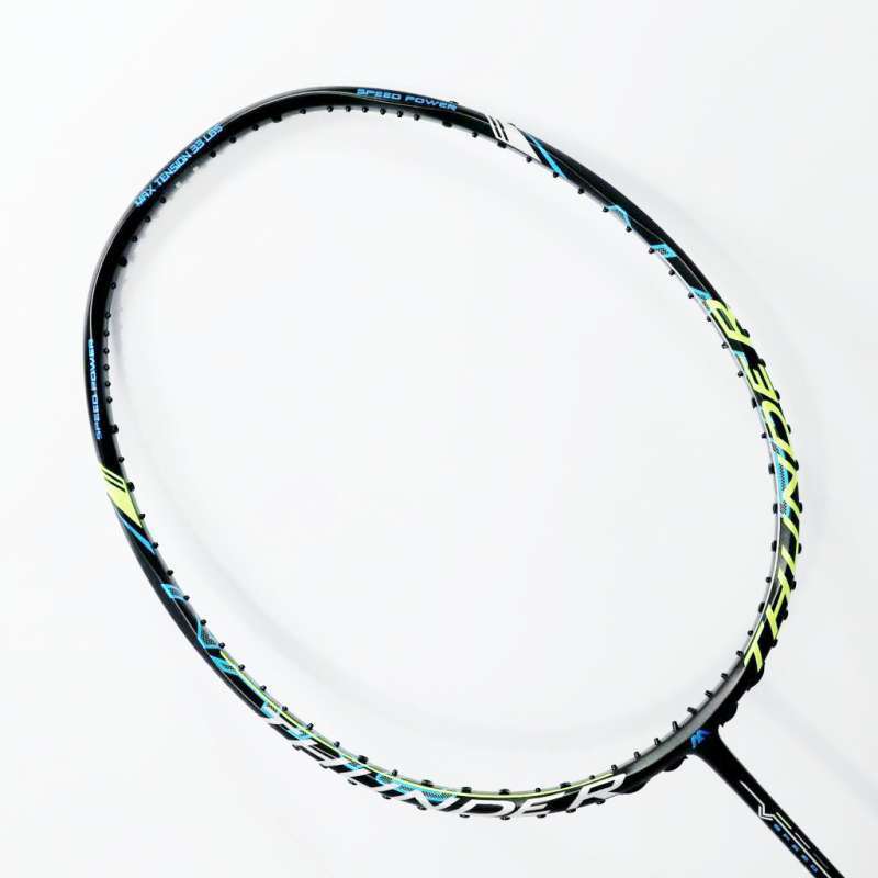 Raket Badminton Bulutangkis Powermax Thunder 777 Black Green