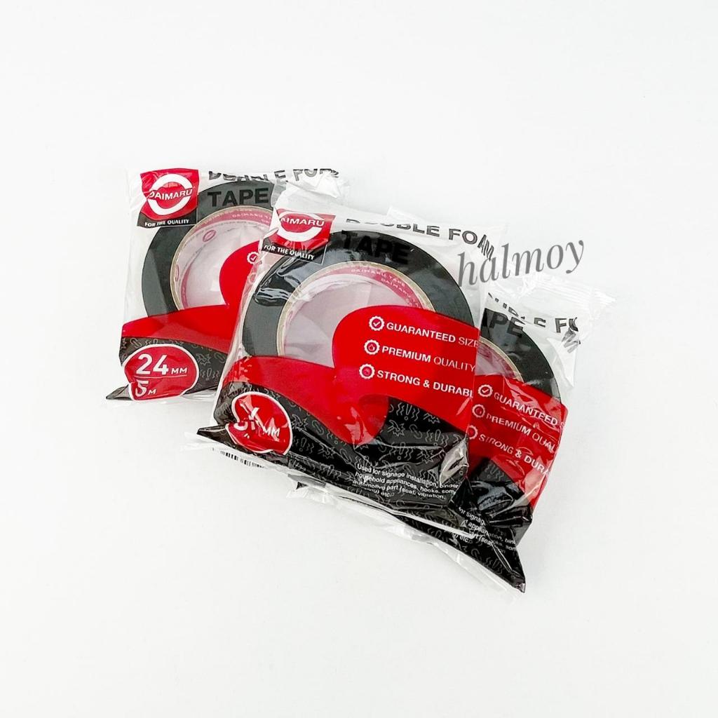 

ISOLASI DAIMARU TAPE FOAM / BUSA ( WARNA HIJAU ) 24 MM 5 METER
