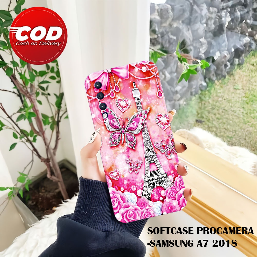 Case Samsung A7 2018 / Samsung A750 Karakter Motif Terbaru