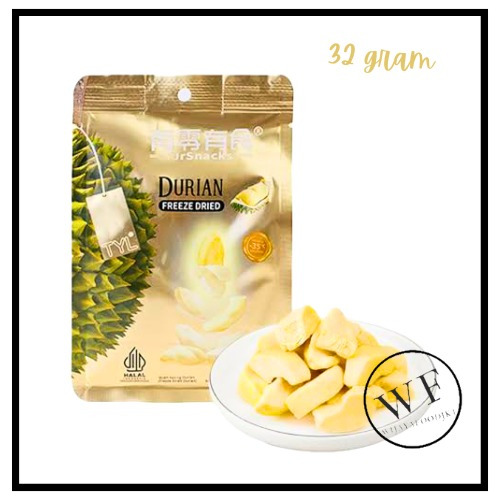 

TYL Ursnacks freeze dried Durian / Snack buah kering rasa Durian 32grm