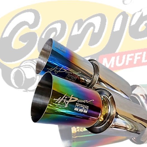 KNALPOT MOBIL HKS Muffler MEDIUM  Universal Muffler