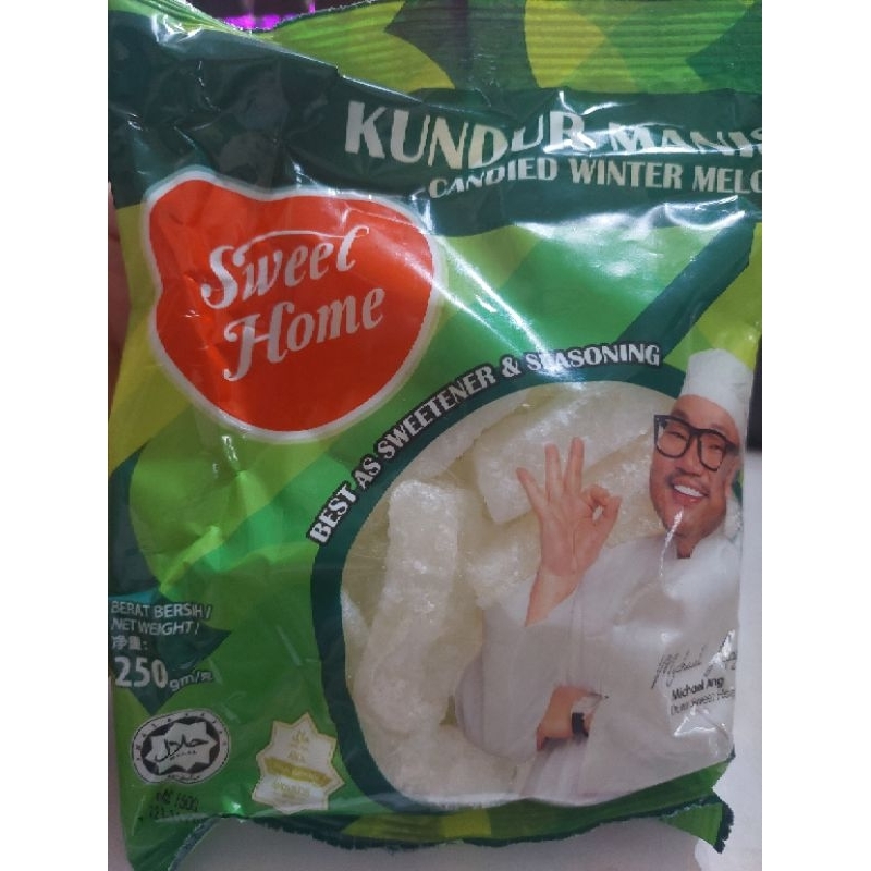 

Kundur Manis / Tangkwe / Candied Winter Melon 250gr