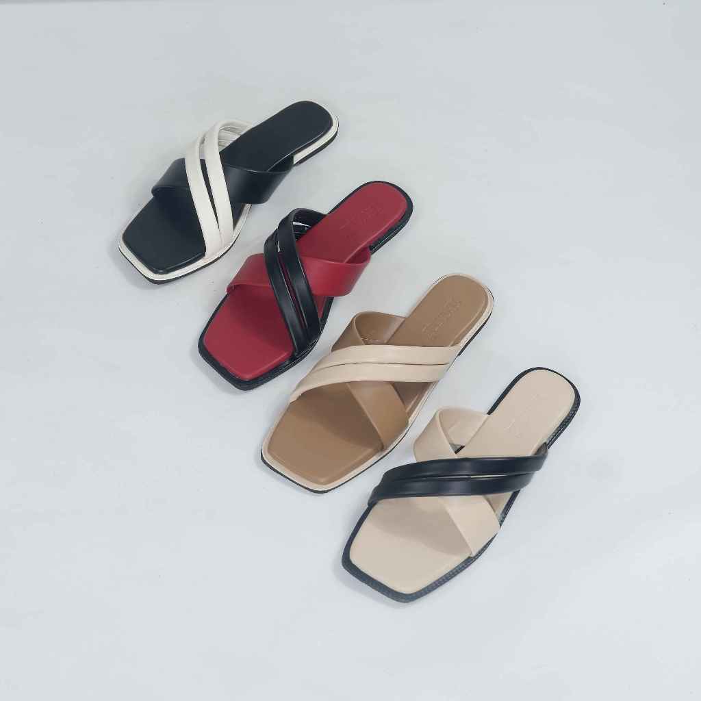 Sandal Flat Wanita Ester Citayam Fashion Weeks